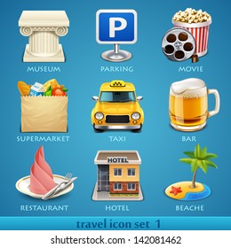 Travel icon set-1