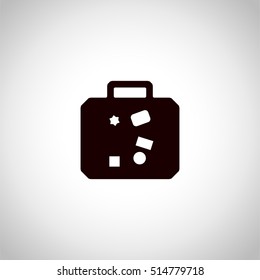 travel icon. sign design