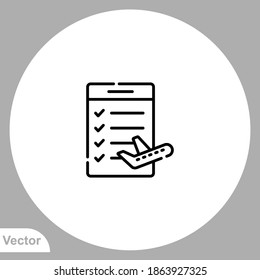 Travel icon sign vector,Symbol, logo illustration for web and mobile