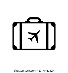 travel icon. Suitcase travelling  vector icon 