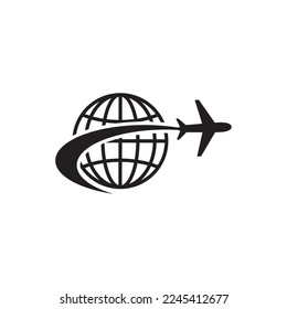 icono de viaje, vector de icono de vacaciones