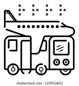 travel icon vector