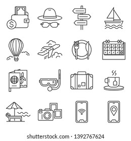 Travel icon vector design eps 10