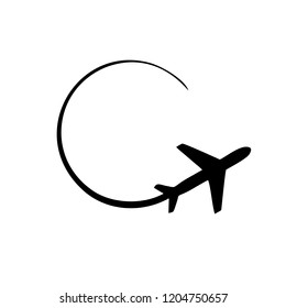 Travel Icon Vector Illustration on the white background.
