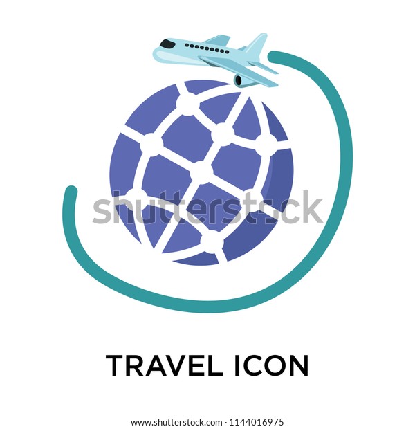 Travel icon vector\
isolated on white background for your web and mobile app design,\
Travel logo concept