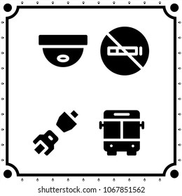 travel icon vector set