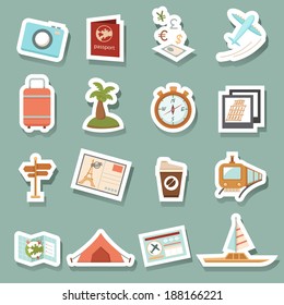 Travel icons