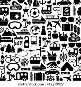 Travel icons