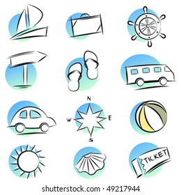 travel icons