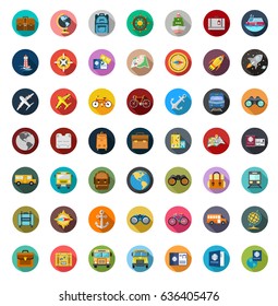 Travel icons