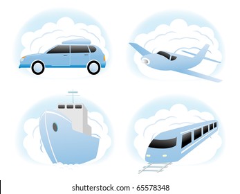 Travel icons