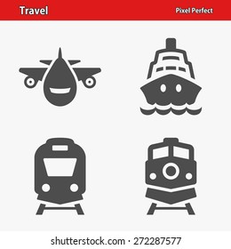 Travel Icons. Professional, pixel perfect icons optimized for both large and small resolutions. EPS 8 format.