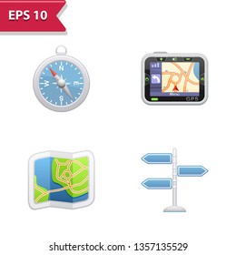 Travel Icons. Professional, pixel-aligned icons in realistic colors.