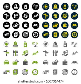 Travel Icons Set