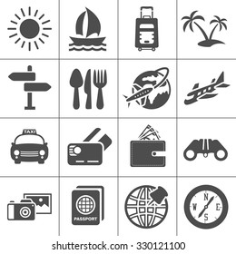 Travel Icons Set