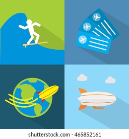 Travel Icons Set