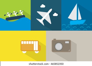 Travel Icons Set