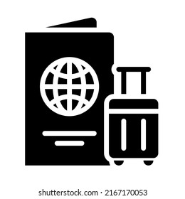Travel icons set glyph style. Glyph style. Vector. Isolate on white background.