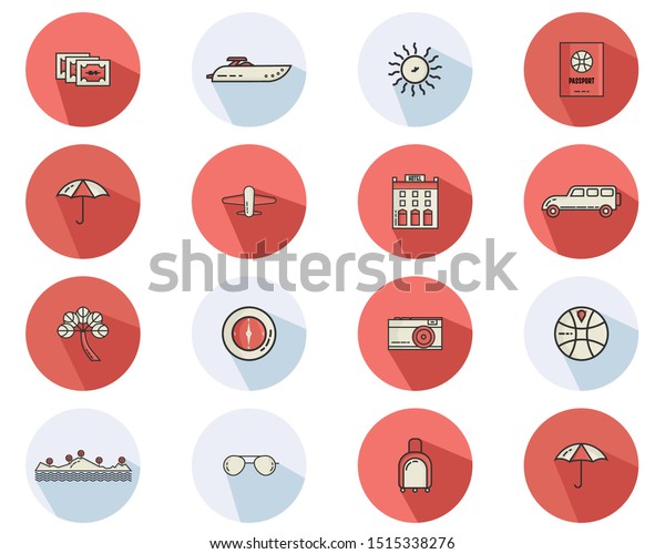 Travel icons\
set - Travel and tourism icons\
vector