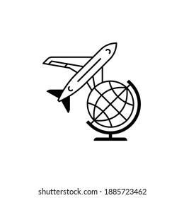 Travel icons set. Travel vector elements.