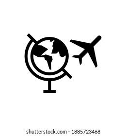 Juego de iconos de viaje. Elementos vectores de viaje.