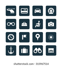 travel icons universal set for web and mobile