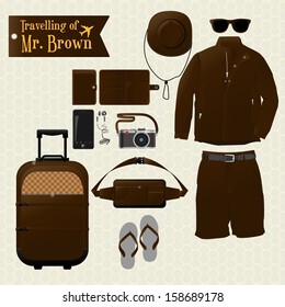  travel icons vector collection