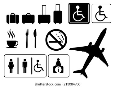 Travel icons, vector eps.10