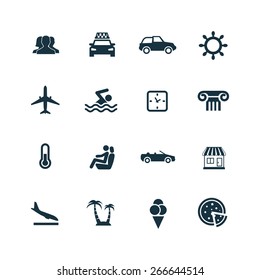 travel Icons Vector set