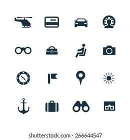 travel Icons Vector set