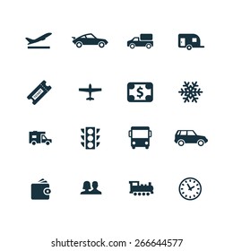 travel Icons Vector set