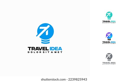 Travel Idea logo designs concept vector, Travel agencies logo symbol