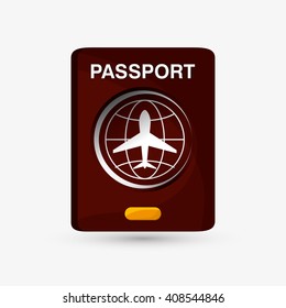 Travel illustration design, editable vector