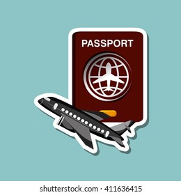 Travel illustration design, editable vector