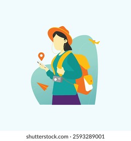 Travel Illustration for design needs, Landing Pages, Animation, Apps, Presentations, Content Creator and other Promotions