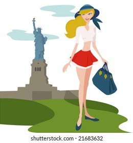 travel illustration vector