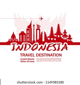 Travel To Indonesia vector