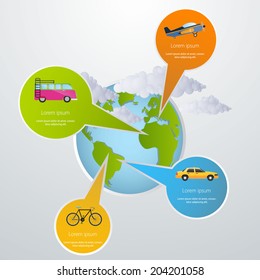 Travel infographic  