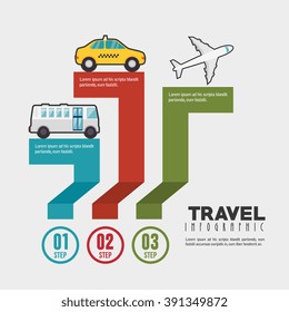 travel infographic design 