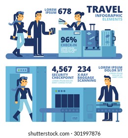 Travel Infographic Elements