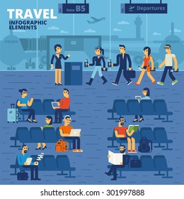 Travel Infographic Elements