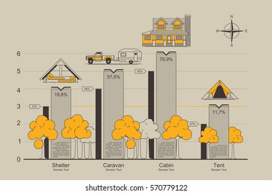 Travel infographic illustration

