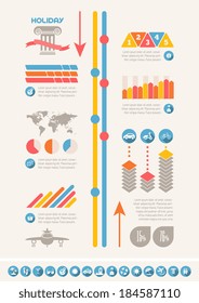 Travel Infographic Template.