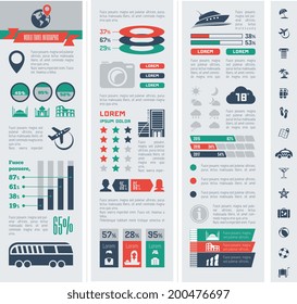 Travel Infographic Template.