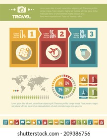 Travel Infographic Template.