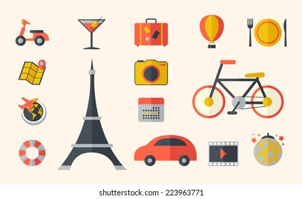 Plantilla Infográfica de Viajes.