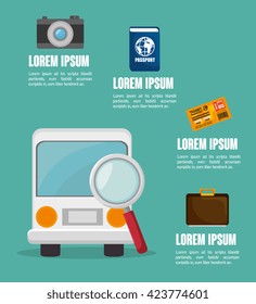 travel infographics design 