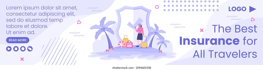 3,035 Travel insurance banner Stock Illustrations, Images & Vectors ...