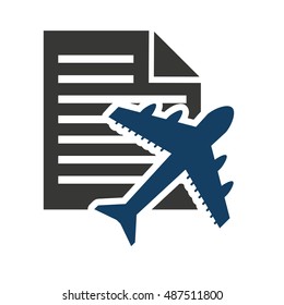 travel insurance concept icon vector illustration design