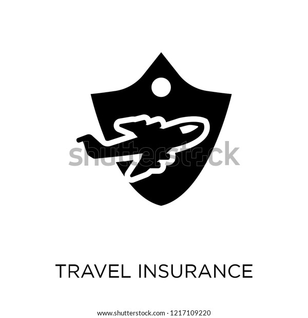 Travel insurance icon. Travel insurance\
symbol design from Insurance\
collection.
